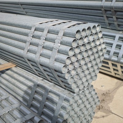 钢材批发：1.2寸管金洲管道(热镀锌管)Q235B钢管DN32*3.5外径≈42.4长6米一件61支图5