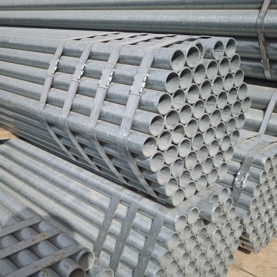 钢材批发：1.5寸管金洲管道(热镀锌管)Q235B钢管DN40*3.0 外径≈48.3长6米一件61支图4