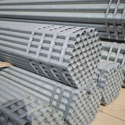 钢材批发：1.5寸管金洲管道(热镀锌管)Q235B钢管DN40*3.5外径≈48.3长6米一件61支图4
