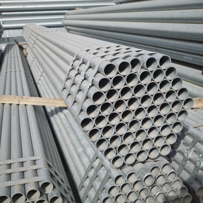 钢材批发：1.5寸管金洲管道(热镀锌管)Q235B钢管DN40*3.5外径≈48.3长6米一件61支-- 苏州闽商道物资有限公司