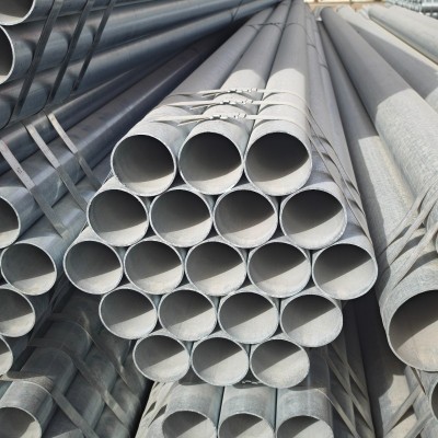 销售：4寸管金洲管道(热镀锌管)DN100*3外径≈114长6米一件19支镀锌管图片图4