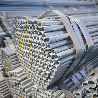 现货批发:4分管友发热浸镀锌钢管DN15*1.8外径≈21.3镀锌圆管规格及价格图3