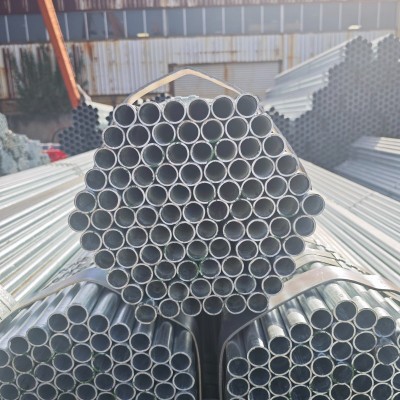 现货批发:1寸管友发热浸镀锌钢管DN25*2外径≈33.7热镀锌钢管多少钱一米图2