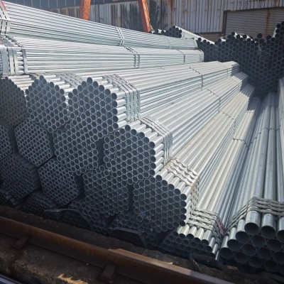 现货批发：1.2寸管友发热浸镀锌钢管DN32*1.8外径≈42.4热镀锌管和冷镀锌管的区别-- 苏州闽商道物资有限公司