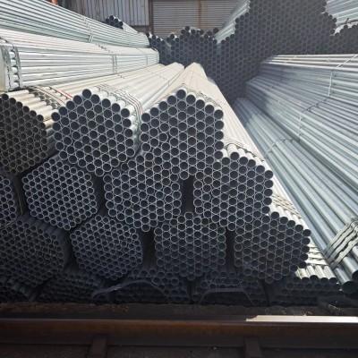 现货批发:1.2寸管友发热浸镀锌钢管DN32*3外径≈42.4热镀锌管用什么油漆好图5