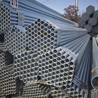 现货批发:1.5寸管友发热浸镀锌钢管DN40*2外径≈48.3 6米热镀锌钢管价格表图6