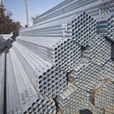 现货批发:1.5寸管友发热浸镀锌钢管DN40*2.2外径≈48.3热镀锌管生产厂家图3