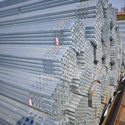 现货批发:1.5寸管友发热浸镀锌钢管DN40*2.2外径≈48.3热镀锌管生产厂家图2