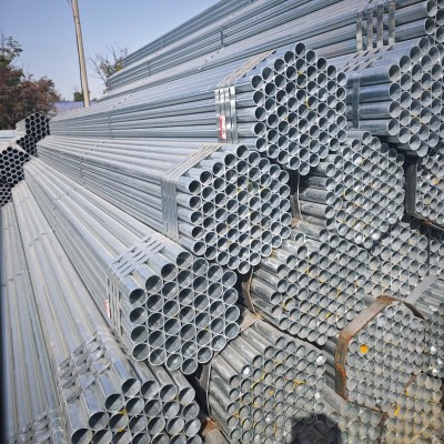 现货批发:1.5寸管友发热浸镀锌钢管DN40*2.2外径≈48.3热镀锌管生产厂家图4