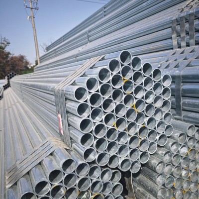 现货批发:1.5寸管友发热浸镀锌钢管DN40*2.2外径≈48.3热镀锌管生产厂家图8