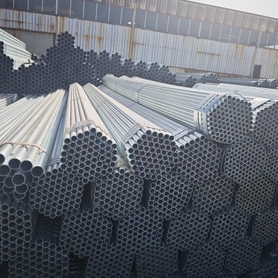 现货批发:1.5寸管友发热浸镀锌钢管DN40*3.5外径≈48.3热镀锌加工费多少钱一吨图4