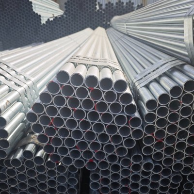 现货批发:1.5寸管友发热浸镀锌钢管DN40*3.5外径≈48.3热镀锌加工费多少钱一吨图5