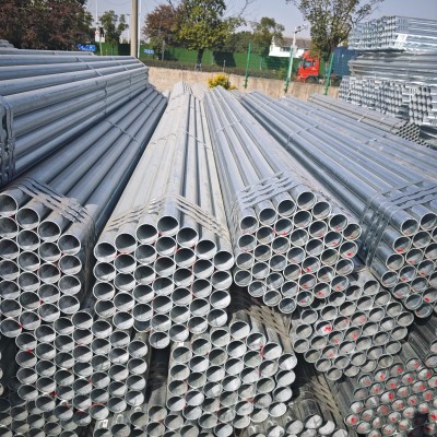 现货批发：3寸管友发热浸镀锌钢管DN80*3外径≈88.9消防钢管壁是旅准是多少图2