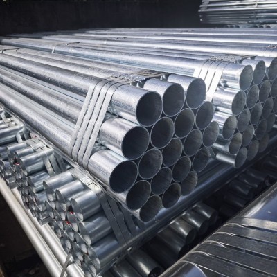 现货批发：4寸管友发热浸镀锌钢管DN100*2外径≈114.3消防钢管价格图2