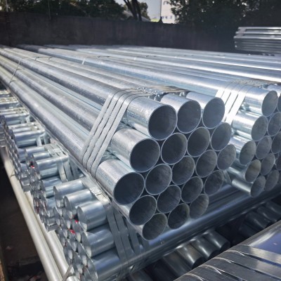 现货批发:4寸管友发热浸镀锌钢管DN100*4外径≈114.3消防镀锌钢管国标厚度规格表图3