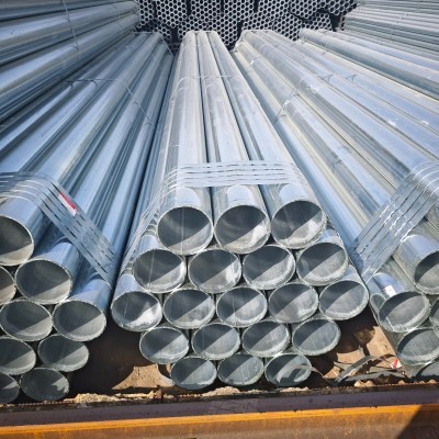 现货批发：5寸管友发热浸镀锌钢管DN125*3.25外径≈139.7镀锌管鉿水人工悪报价图6